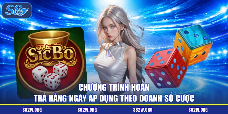 Chương trình hoàn trả hằng ngày áp dụng theo doanh số cược